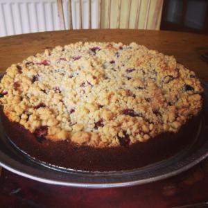 raspberry crumble cake